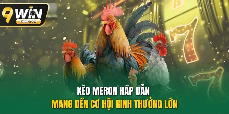 Kèo Meron hấp dẫn mang đến cơ hội rinh thưởng lớn